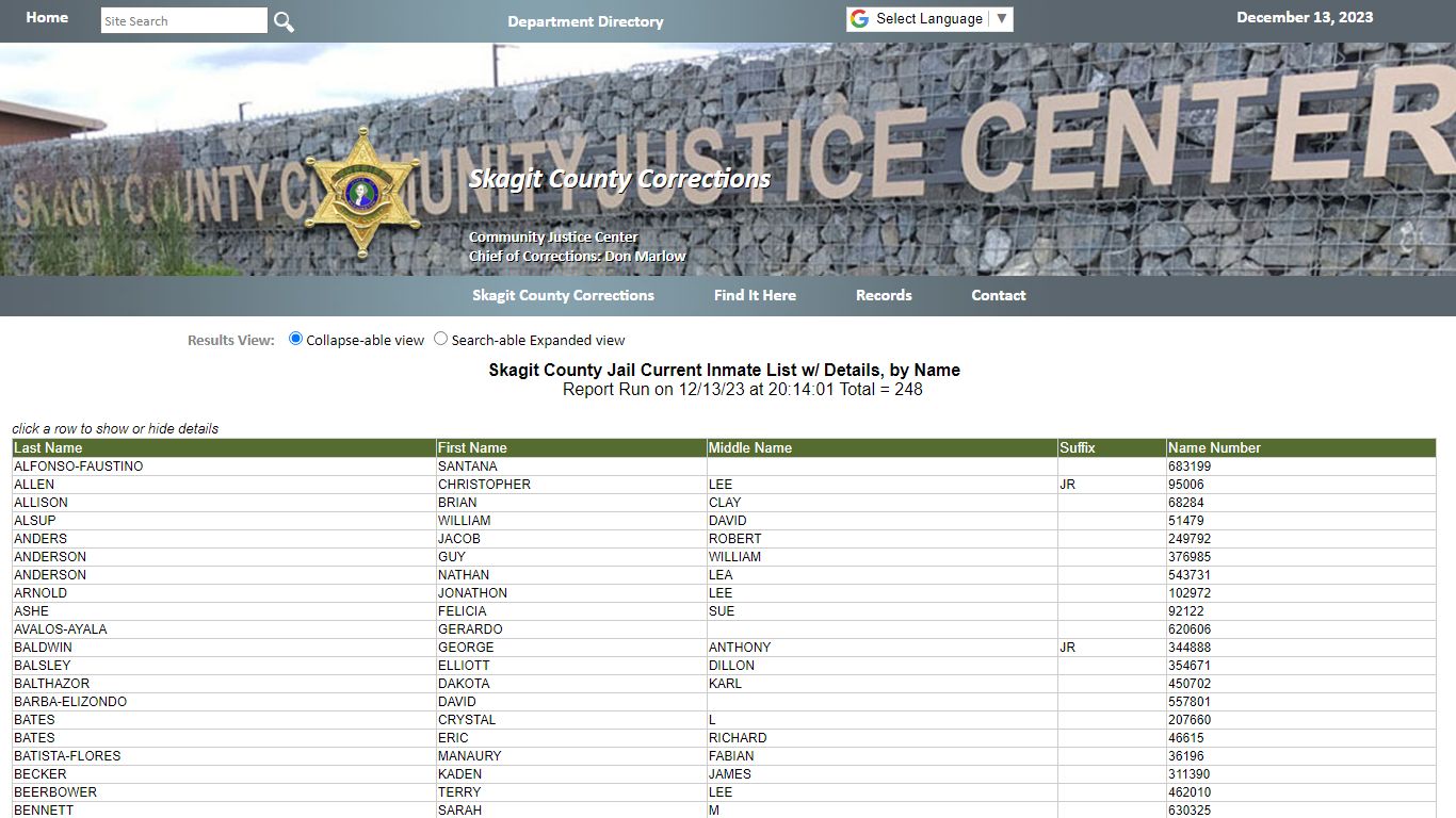 Skagit County Corrections - Skagit County, Washington
